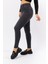 Antrasit XS-XL Beden Süper Skinny Yüksel Bel Tayt Pantolon 2