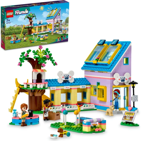 LEGO® Friends Köpek Kurtarma Merkezi 41727 - 7 Yaş ve Üzeri Çocuklar Için 3 Mini Bebek ve 3 Köpek Karakteri Içeren Yaratıcı Oyuncak Yapım Seti (617 Parça)
