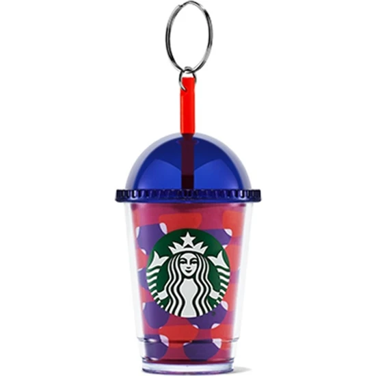 Starbucks® Frappucino Anahtarlık - Mavi Turuncu - 11142613
