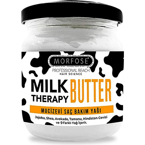 Morfose Milk Therapy Butter Yağ Içeren Mucizevi Saç Bakım Kremi