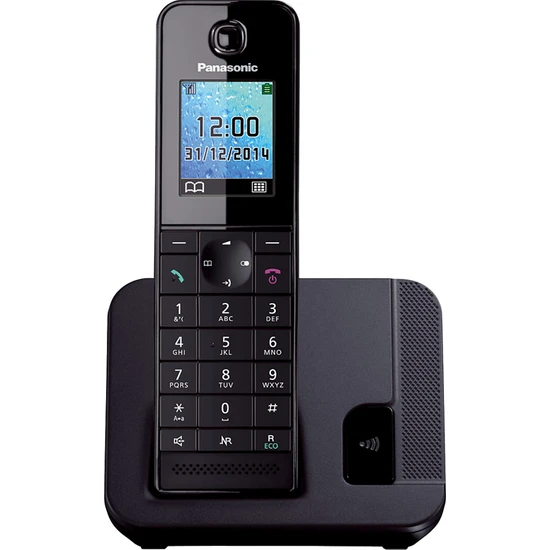 Panasonıc KX-TGH210 Dect Telsiz Telefon Siyah