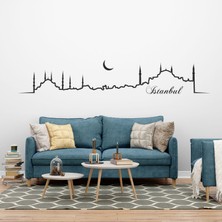 Boldwallz Sultanahmet Cami ve Istanbul Figürlü Dekoratif Duvar Stickerı, Duvar Yazıları, Duvar Sticker