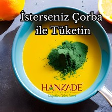 Hanzade Bitkisel Yenilebilir Spirulina Yosun Tozu 250 gr