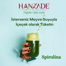 Hanzade Bitkisel Yenilebilir Spirulina Yosun Tozu 250 gr