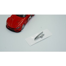 Dk Porsche 4 Bagaj Yazı Logo Parlak Krom Renk Orjinal Ürün