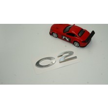 Dk Citroen C2 2004 2010 Bagaj Krom Abs 3m 3D Yazı Logo Amblem