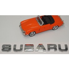 Dk Subaru Krom Abs 3m 3D Bagaj Yazı Logo Orjinal Ürün