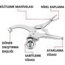 Troy 21801 Matkap Tezgahı Mengenesi, 23CM