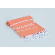 Buldan Store Sultan Peştemal (Turuncu) %100 Pamuk 90*180cm. Banyo Havlusu, Plaj Havlusu
