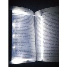 LED Aydınlatmalı Sayfa Arası Ayraçlı Kitap Okuma Paneli