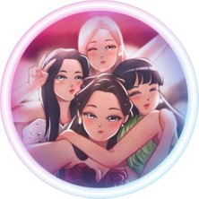 Anime And Your World Blackpink Manga  Defter 1 Adet Özel Tasarım A4 Boyutu 21*29 cm Telli Kareli Büyük Boy Defter