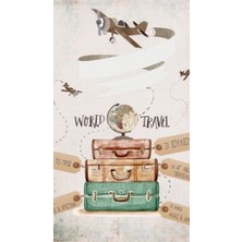 Anime And Your World Defter 1 Adet Özel Tasarım A4 Boyutu 21*29 cm Telli Kareli Büyük Boy Defter