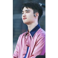 Anime And Your World Exo D.o. (Do) Defter 1 Adet Özel Tasarım A4 Boyutu 21*29 cm  Telli Çizgisiz Büyük Boy defter