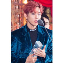 Anime And Your World Exo Byun Baekhyun Defter 1 Adet Özel Tasarım A4 Boyutu 21*29 cm  Telli Çizgisiz Büyük Boy defter