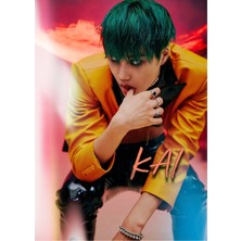 Anime And Your World Exo Kai Defter 1 Adet Özel Tasarım A4 Boyutu 21*29 cm  Telli Çizgisiz Büyük Boy defter