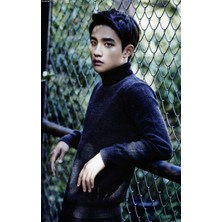 Anime And Your World Exo D.o. (Do)  Defter 1 Adet Özel Tasarım A4 Boyutu 21*29 cm Telli Kareli Büyük Boy Defter