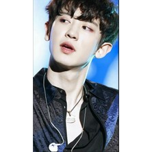Anime And Your World Exo Park Chan Yeol  Defter 1 Adet Özel Tasarım A4 Boyutu 21*29 cm Telli Kareli Büyük Boy Defter