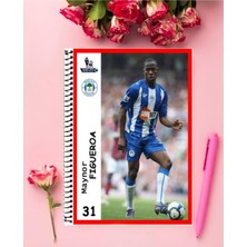 Anime And Your World Messi Ronaldo Mbappe Futbolcular Defter 1 Ade A4 Boyutu 21*29 cm Telli Kareli Büyük Boy