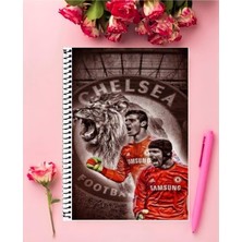 Anime And Your World Messi Ronaldo Mbappe Futbolcular Defter 1 Ade A4 Boyutu 21*29 cm Telli Kareli Büyük Boy