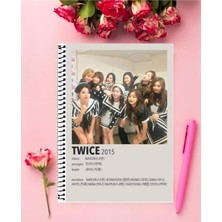 Anime And Your World Blackpink Bts Twice Anime Kpop Defter 1 Adet  A5 Boyutu 15*21 cm  Telli Çizgisiz Orta Boy 