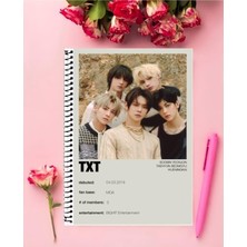 Anime And Your World Blackpink Bts Twive Anime Kpop Defter 1 Adet  A4 Boyutu 21*29 cm Telli Çizgili Büyük Boy