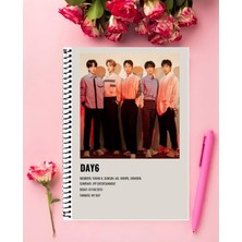 Anime And Your World Blackpink Bts Twive Anime Kpop Defter 1 Adet  A4 Boyutu 21*29 cm Telli Çizgili Büyük Boy