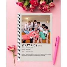 Anime And Your World Blackpink Bts Twice Anime Kpop Defter 1 Adet A4 Boyutu 21*29 cm  Telli Çizgisiz Büyük Boy 