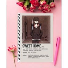 Anime And Your World Blackpink Bts Twice Anime Kpop  Defter 1 Adet  A4 Boyutu 21*29 cm Telli Kareli Büyük Boy