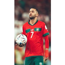Anime And Your World Hakim Ziyech Defter 1 Adet Özel Tasarım A4 Boyutu 21*29 cm Telli Çizgili Büyük Boy Defter