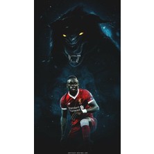 Anime And Your World Sadio Mane Defter 1 Adet Özel Tasarım A4 Boyutu 21*29 cm Telli Çizgili Büyük Boy Defter