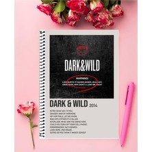 Anime And Your World Blackpink Bts Twice Anime Kpop Defter 1 Adet A4 Boyutu 21*29 cm  Telli Çizgisiz Büyük Boy 