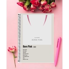 Anime And Your World Blackpink Bts Twice Anime Kpop  Defter 1 Adet  A4 Boyutu 21*29 cm Telli Kareli Büyük Boy