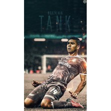 Anime And Your World Casemiro  Defter 1 Adet Özel Tasarım A4 Boyutu 21*29 cm Telli Çizgili Büyük Boy Defter