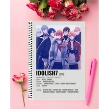 Anime And Your World Blackpink Bts Twice Anime Kpop Defter 1 Adet A4 Boyutu 21*29 cm  Telli Çizgisiz Büyük Boy 