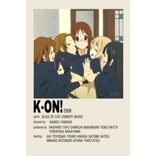 Anime And Your World Anime Kpop Vb Defter 1 Adet Özel Tasarım A4 Boyut 21*29 cm Telli Kareli Büyük Boy