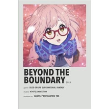 Anime And Your World Anime Kpop Bilgi Kart Defter 1 Adet Özel Tasarım A4 Boyutu 21*29 cm  Telli Çizgisiz Büyük Boy defter