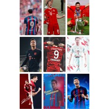 Anime And Your World Robert Lewandowski Defter 1 Adet Özel Tasarım A4 Boyutu 21*29 cm Telli Kareli Büyük Boy Defter