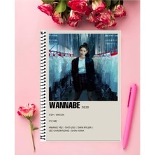 Anime And Your World Blackpink Bts Twice Anime Kpop Defter 1 Adet A4 Boyutu 21*29 cm  Telli Çizgisiz Büyük Boy 