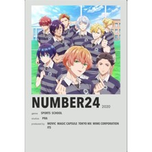 Anime And Your World Anime Kpop Bilgi Kart Defter 1 Adet Özel Tasarım A4 Boyutu 21*29 cm  Telli Çizgisiz Büyük Boy defter