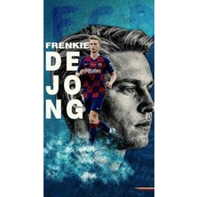 Anime And Your World Frenkie De Jong  Defter 1 Adet Özel Tasarım A4 Boyutu 21*29 cm Telli Çizgili Büyük Boy Defter