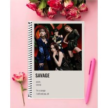 Anime And Your World Blackpink Bts Twice Anime Kpop Defter 1 Adet A4 Boyutu 21*29 cm  Telli Çizgisiz Büyük Boy 