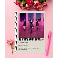 Anime And Your World Blackpink Bts Twice Anime Kpop Defter 1 Adet A4 Boyutu 21*29 cm  Telli Çizgisiz Büyük Boy 
