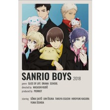 Anime And Your World Anime Kpop Vb Defter 1 Adet Özel Tasarım A4 Boyut 21*29 cm Telli Kareli Büyük Boy
