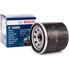 Bosch P2058 Yağ Filtre Aveo T200/250 Agila B Alto Baleon Swift Kalos 0986452058