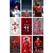 Anime And Your World Mohamed Salah Defter 1 Adet Özel Tasarım A4 Boyutu 21*29 cm Telli Kareli Büyük Boy Defter