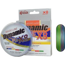 Captain Dynamic Pe 8 Örgü Ipi Misina 300MT Multi Color
