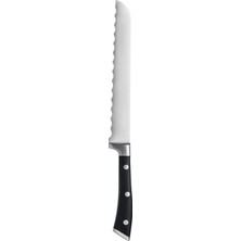 Masterpro 4312-I Foodies It Serisi Paslanmaz Çelik Ekmek Bıçağı,20 cm