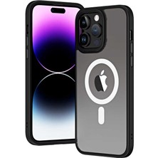 ZORE Apple iPhone 13 Pro Kılıf Wireless Şarj Özellikli Zore Hibrit Magsafe Kılıf
