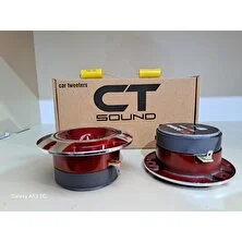 ct sounds audio Ct Sound Oto Tweeter 75 Rms 500 Watt Max Power 10 cm 2ADET Takım Fiyatıdır