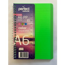 Pastel A6 Çizgili Not Defteri